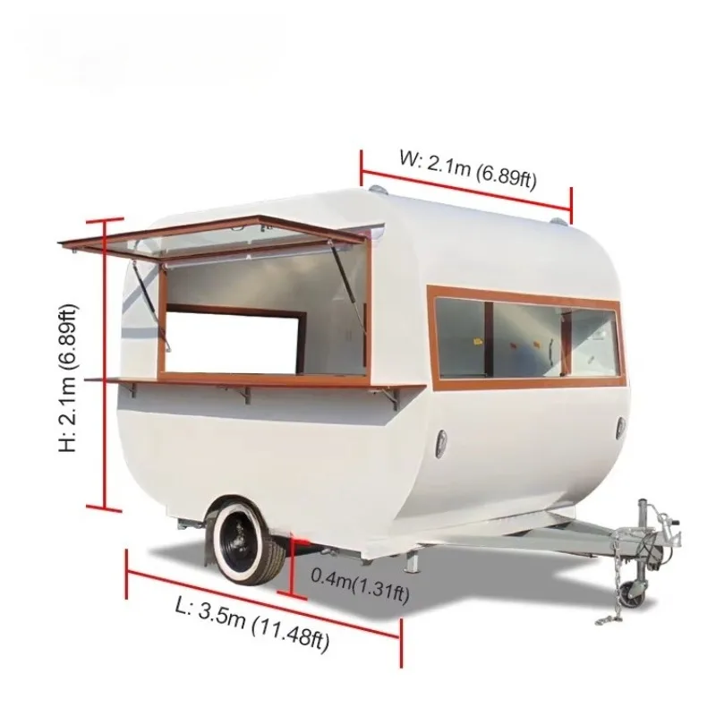 Street Mobile Fast Food Cart T - Coffee Equipment Canada recension och pris