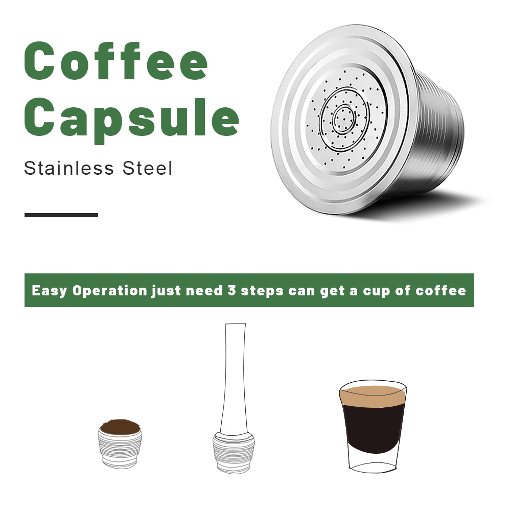 Nespresso Reusable Coffee Caps - Hero Coffee Equipment recension och pris