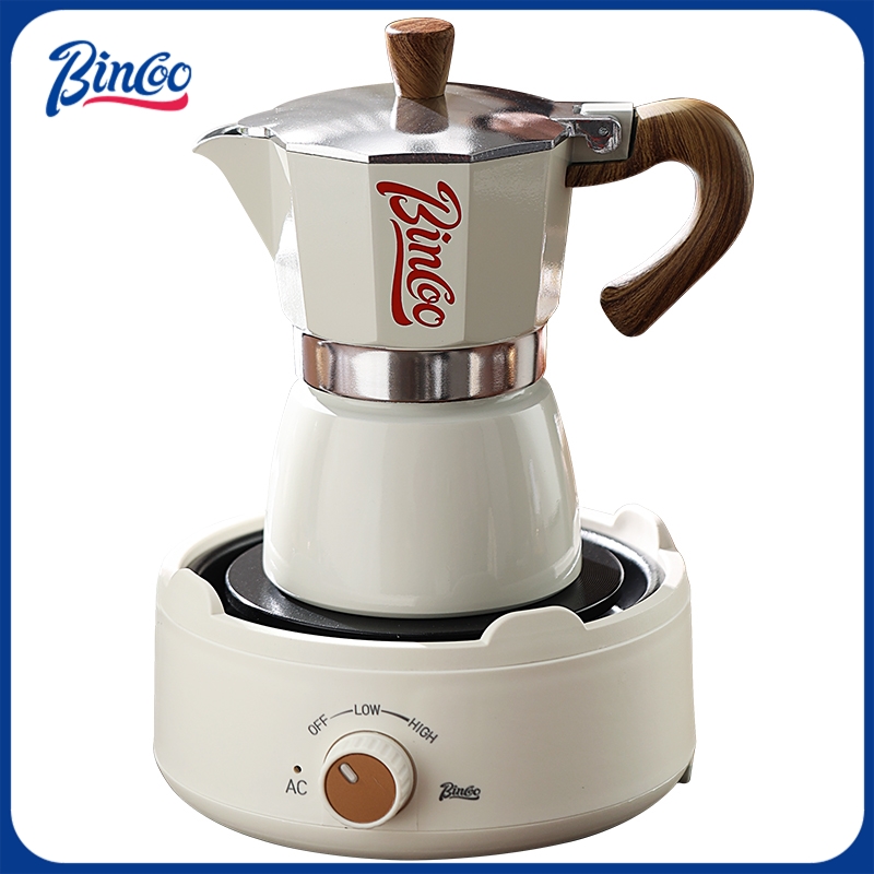 Bincoo Moka Pot and Electric S - Hero Coffee Equipment recension och pris