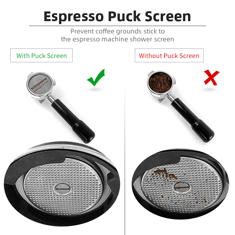 Coffee Puck Screen 51mm 53.5mm - Hero Coffee Equipment recension och pris