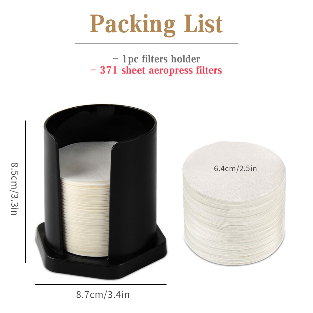CAFEMASY Coffee Filter Paper H - Hero Coffee Equipment recension och pris