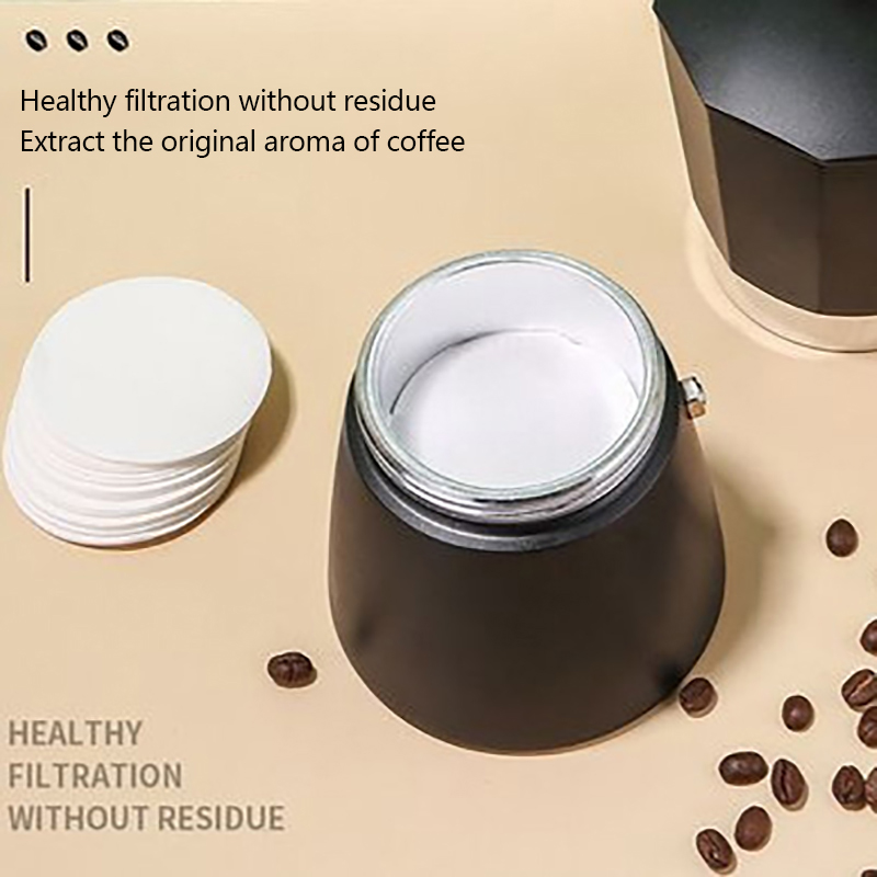 100Pcs Round Coffee Filter Pap - Hero Coffee Equipment recension och pris