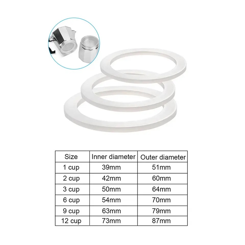 1PC Coffee Rubber Ring Bialett - Hero Coffee Equipment recension och pris