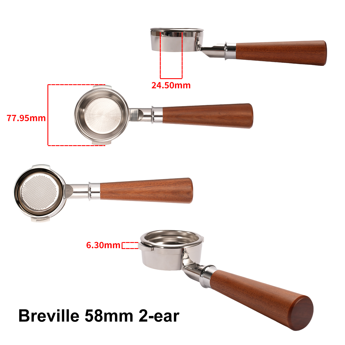 58mm Bottomless Portafilter Br - Portafilter 58Mm recension och pris