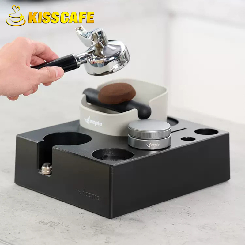 Coffee Tamper Station Mat Stan - Portafilter 58Mm recension och pris